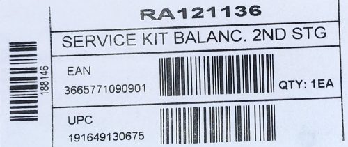 Aqualung Universal Balanced 2nd stage Service Kit