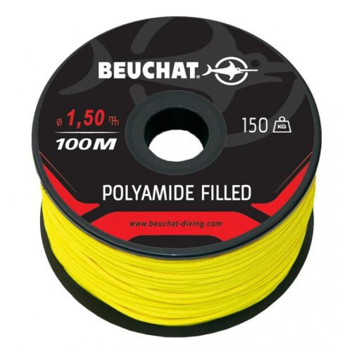 Beuchat Roll nylon KEVLAR 1,5mm - Yellow line