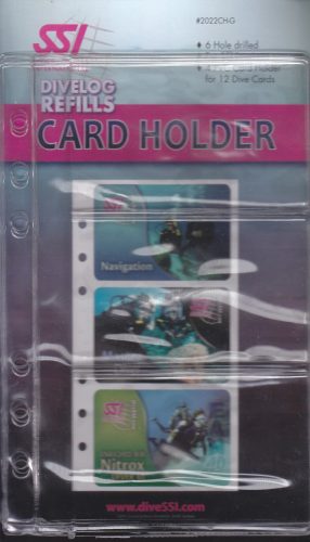 Vinyl card holder (12 c-cards)