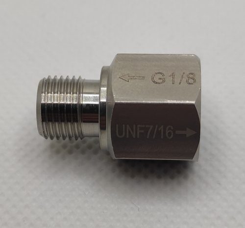 Poseidon Adapter int. UNF with ext. G1/8"