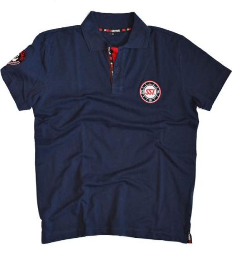 SSI Polo Shirt Men My Dive Guide navy