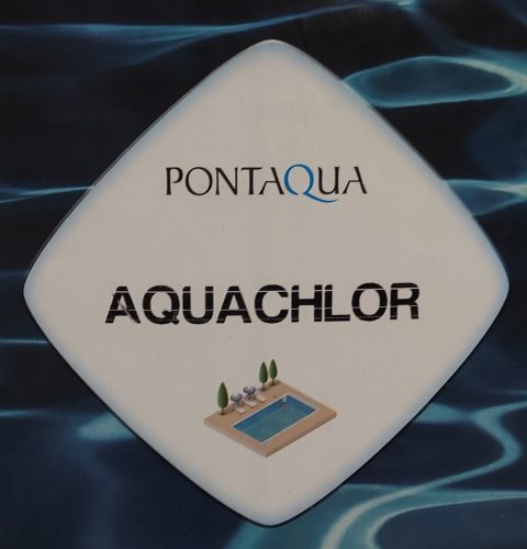 Aquachlor for large volume hypo chemical dispenser