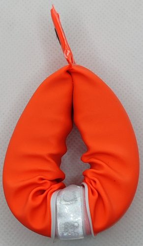 Key ring LB horseshoe orange