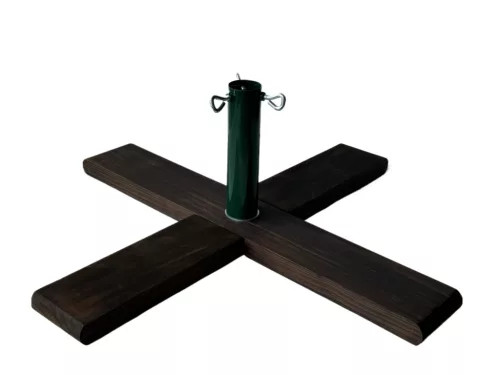 Crosswood artificial Christmas tree base, green support bar