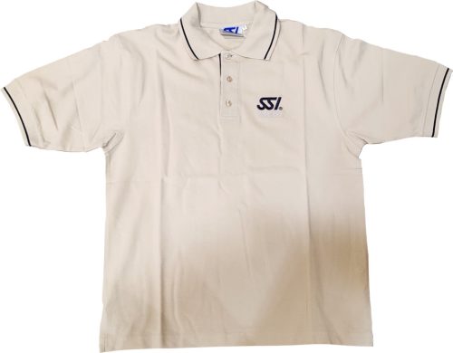 SSI polo shirt beige