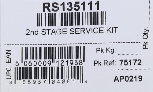 Apeks 2. lépcső szerviz kit